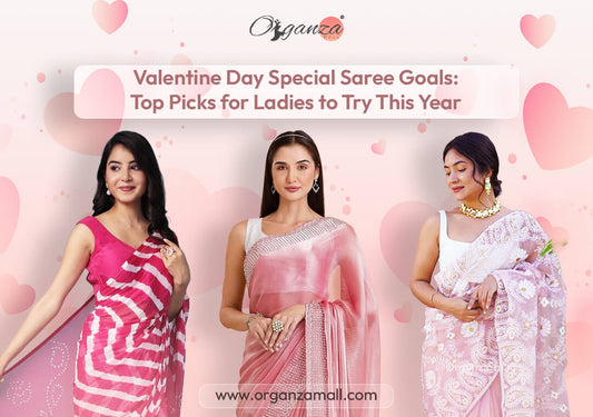 Valentine Day Special Saree