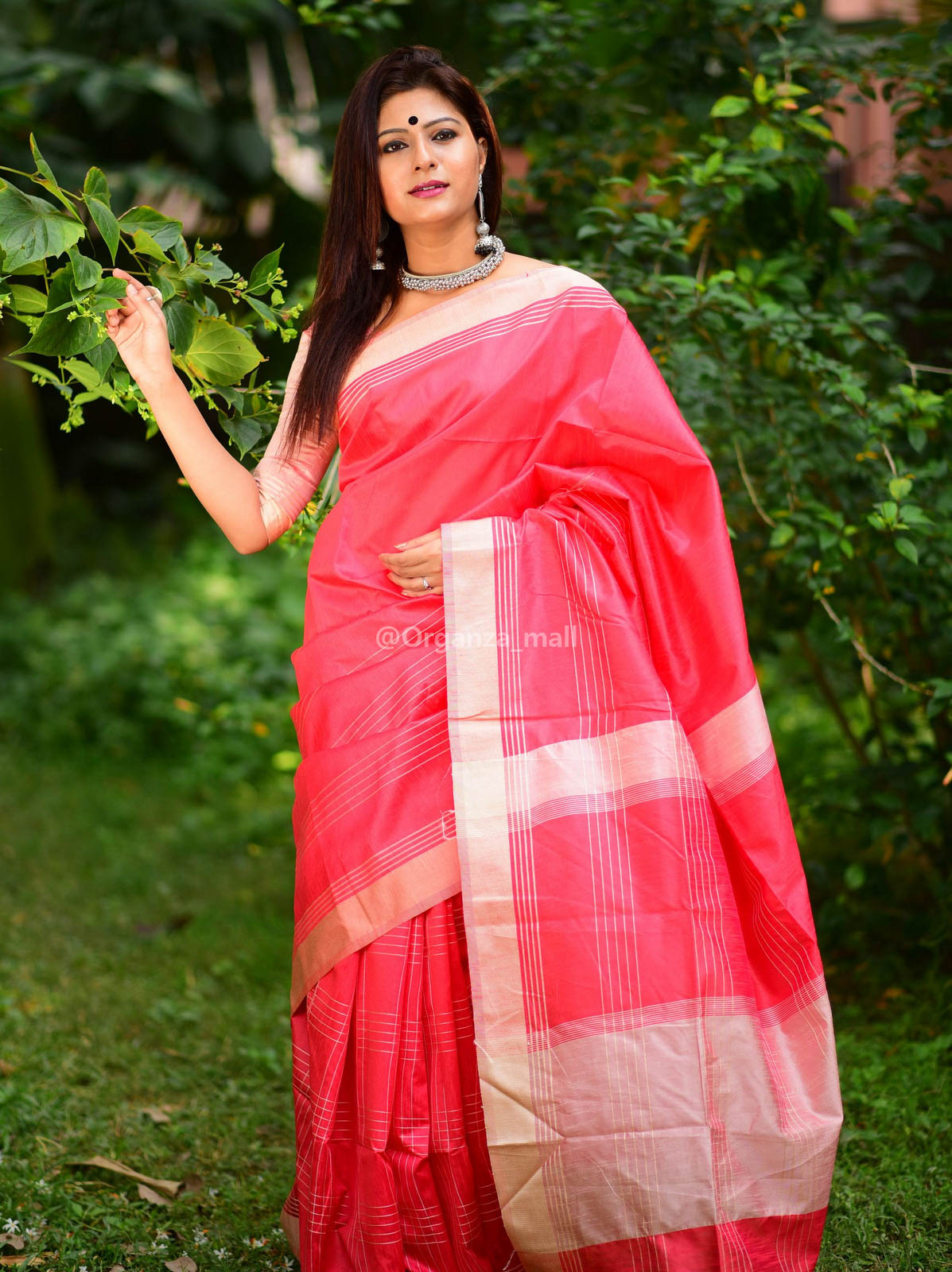 Exquisite rich look heavy banarasi french pink saree