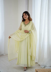 Pista Grace Anarkali Set