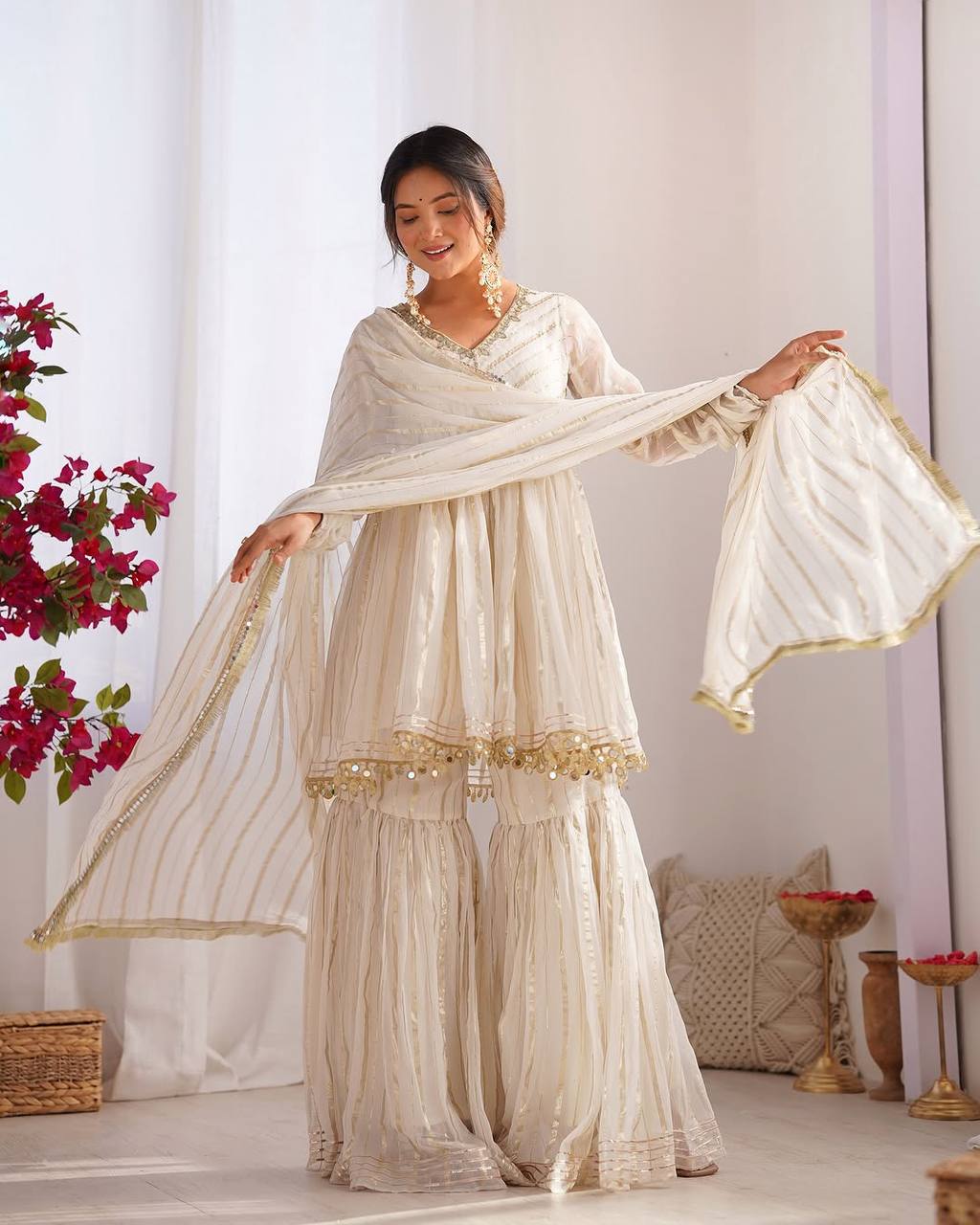 The Charming Sharara Set Your Wardrobe Has Been Waiting For!