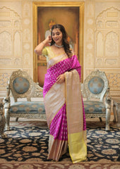 Sovereign Kanjivaram Silk Zari Weaving Worked Saree